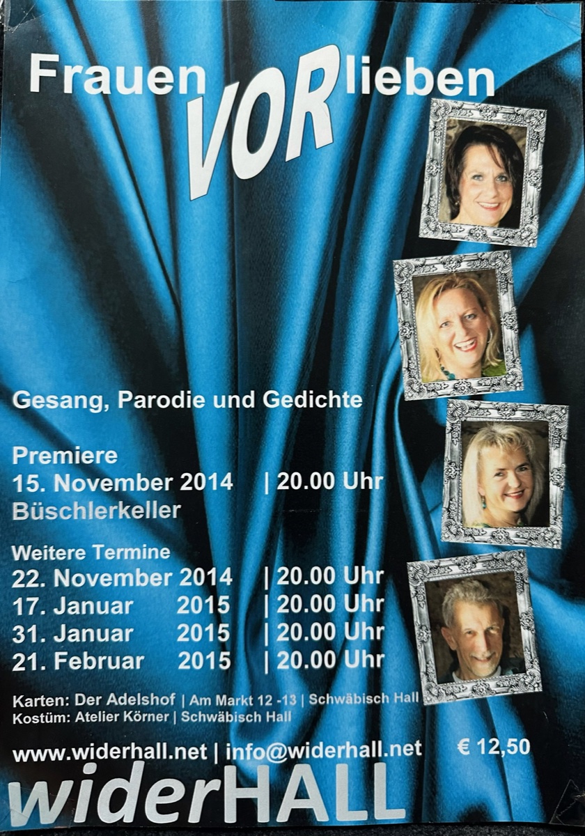 Plakat „Frauen VORlieben“ 2014